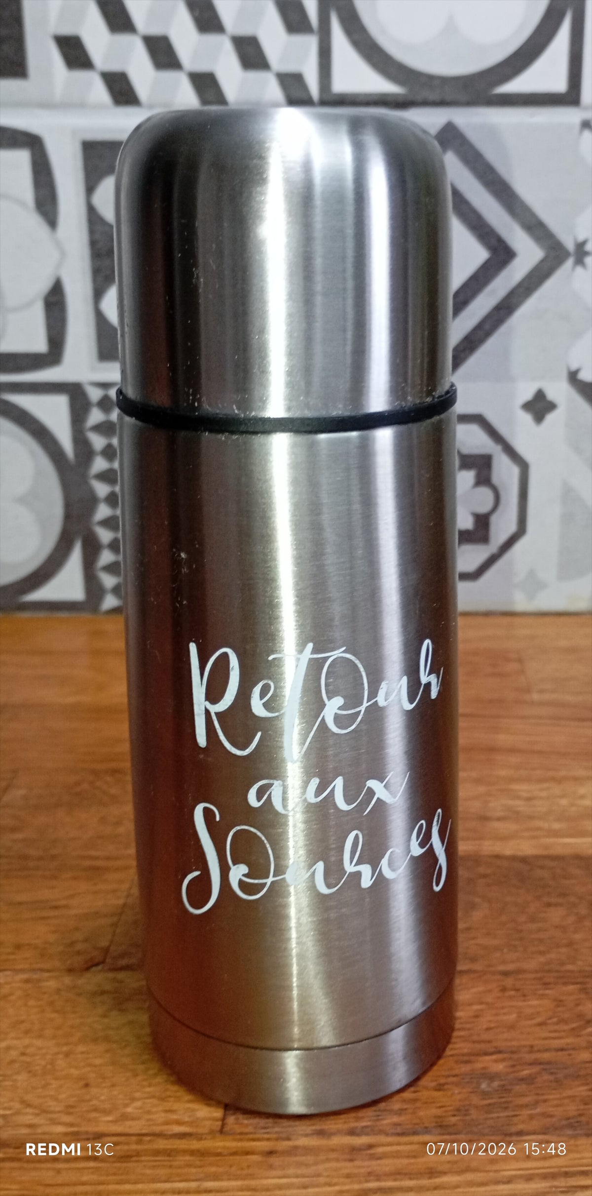 Bouteille isotherme inox